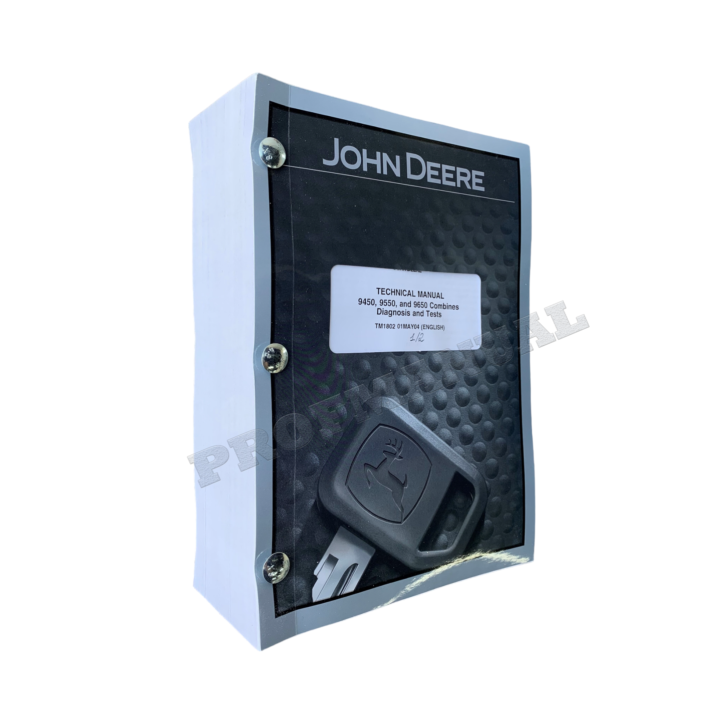 MANUEL DE TEST DE DIAGNOSTIC POUR MOISSONNEUSE-BATTEUSE JOHN DEERE 9450 9550 9650 + !BONUS!