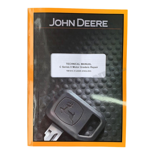 JOHN DEERE 670C 670CH 672CH 770C 770CH 772CH GRADER REPAIR SERVICE MANUAL TM1915