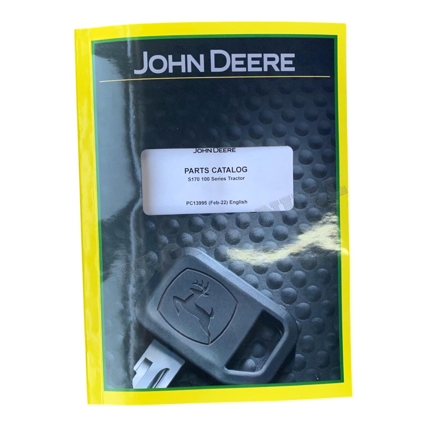 JOHN DEERE S170 TRAKTOR ERSATZTEILKATALOGHANDBUCH