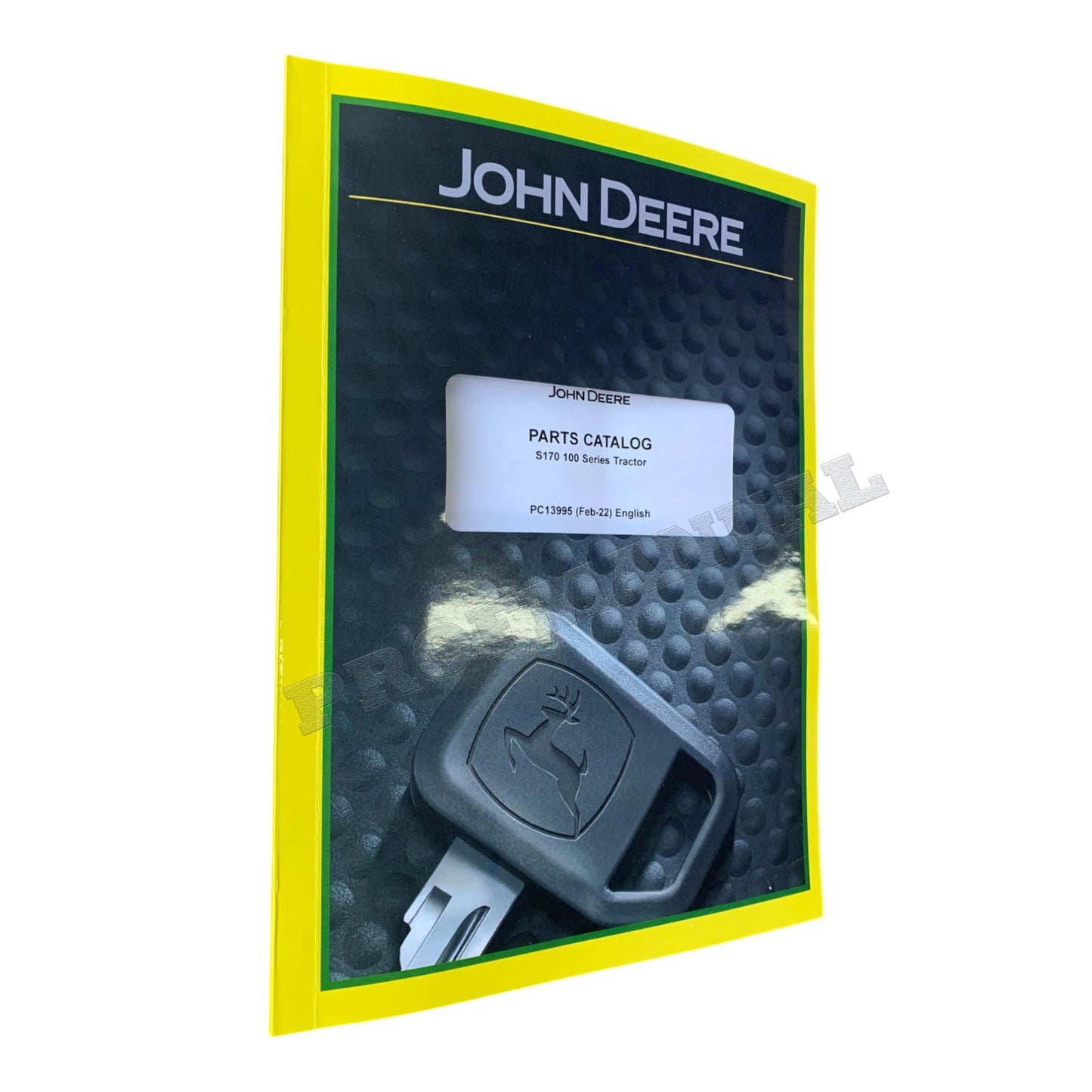 JOHN DEERE S170 TRAKTOR ERSATZTEILKATALOGHANDBUCH