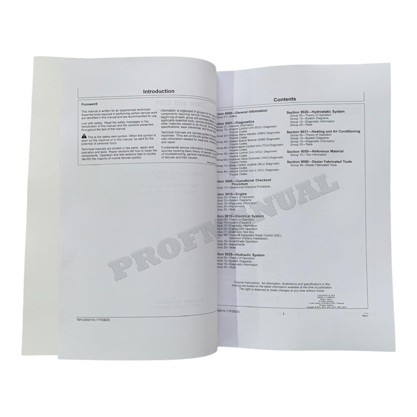 JONH DEERE 310L EP BACKHOE LOADER REPAIR SERVICE TECHNICAL MANUAL TM13290X19