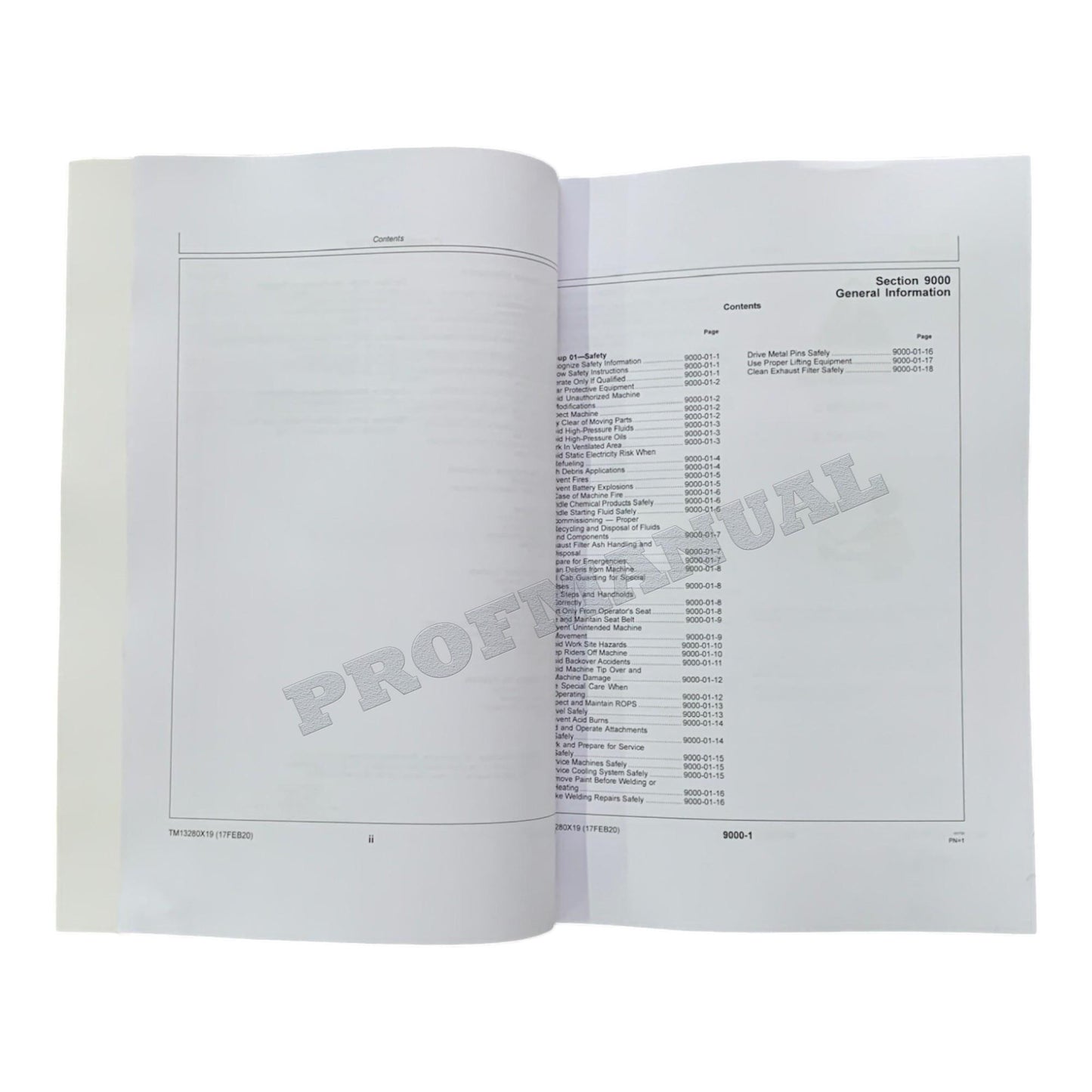 JONH DEERE 310L EP BACKHOE LOADER REPAIR SERVICE TECHNICAL MANUAL TM13290X19