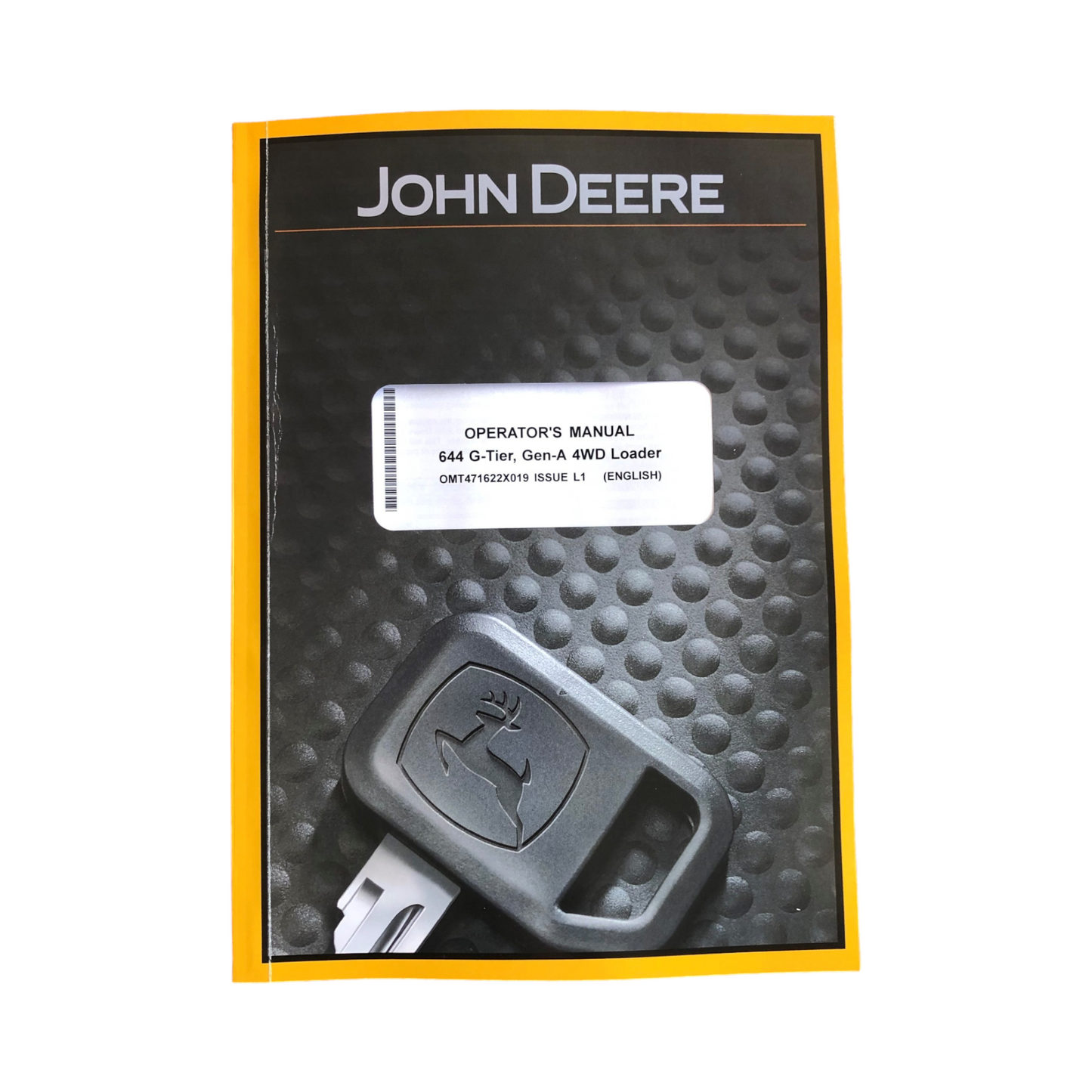 BEDIENUNGSANLEITUNG FÜR JOHN DEERE 644G LADER + !BONUS! 