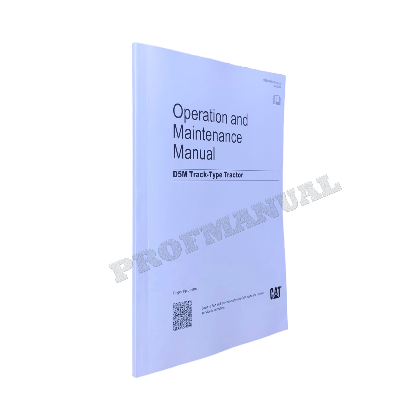 Caterpillar D5M Track Type Tractor Operators Maintenance Manual SEBU6886