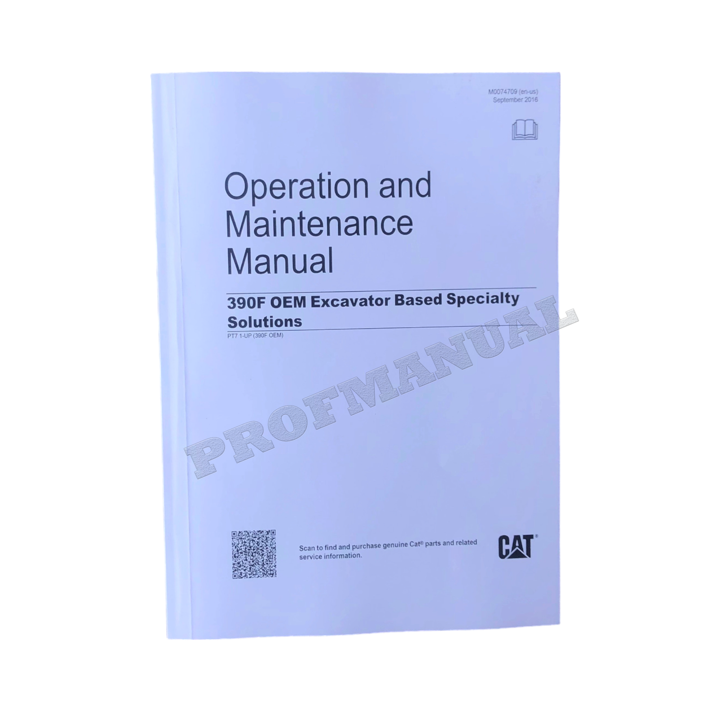 Caterpillar 390F OEM Excavator Based Specialty Solutions Operators Manual