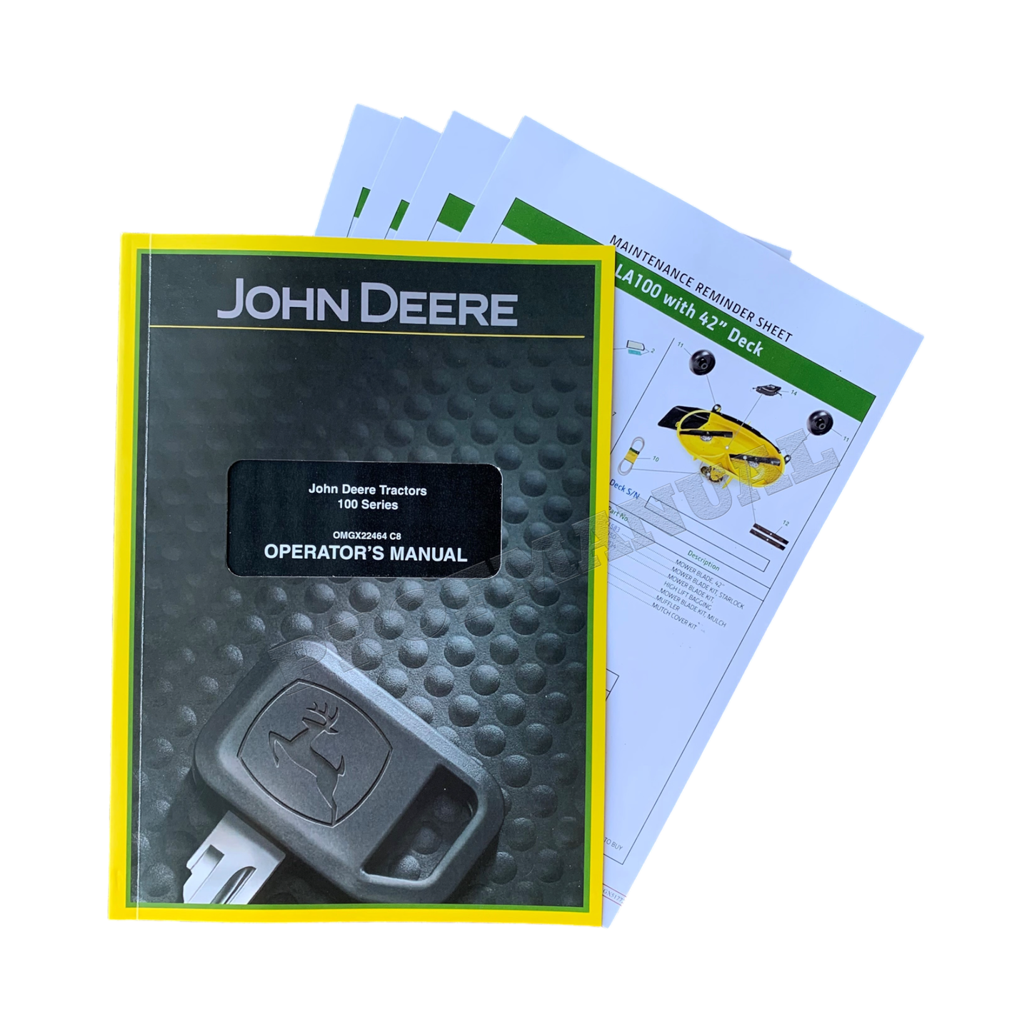 JOHN DEERE LA100 LA110 LA120 LA130 LA140 LA150 TRAKTOR-BENUTZERHANDBUCH + !BONUS!