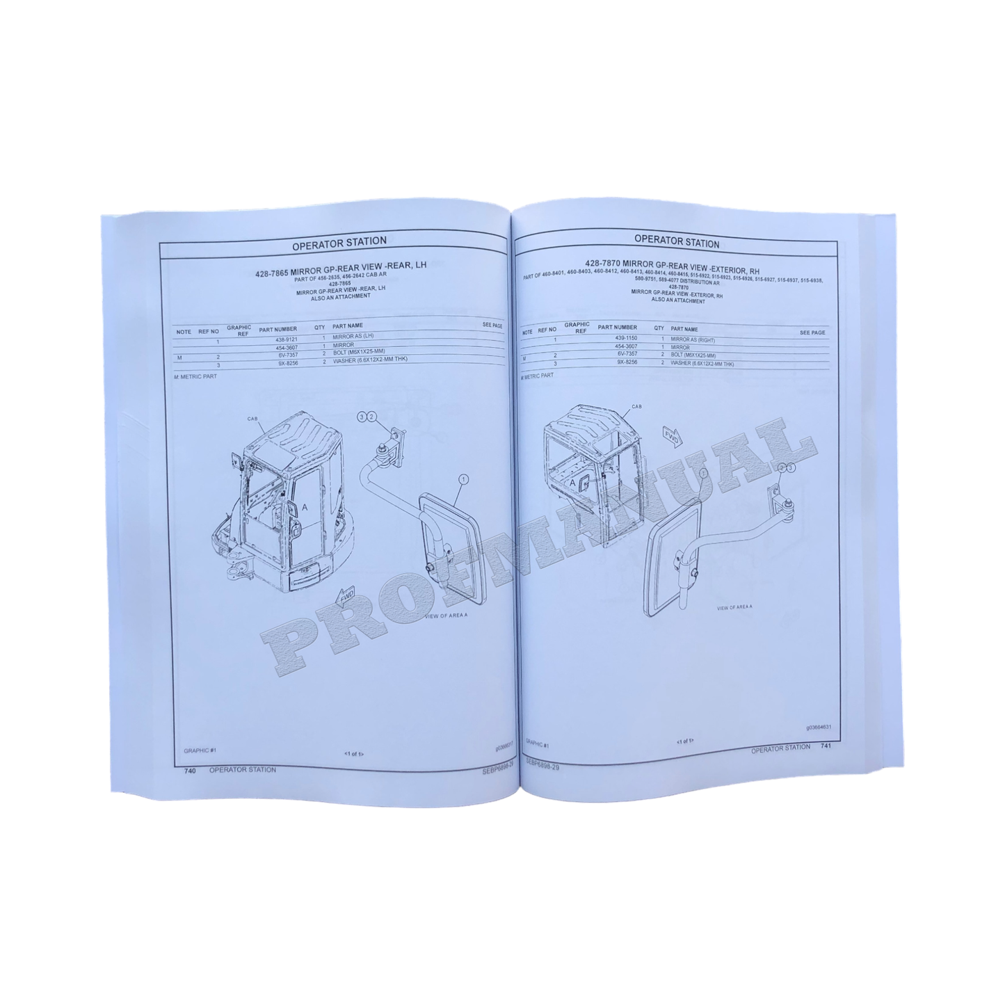 Manuel du catalogue des pièces de la mini-pelle hydraulique Caterpillar Cat 304E2