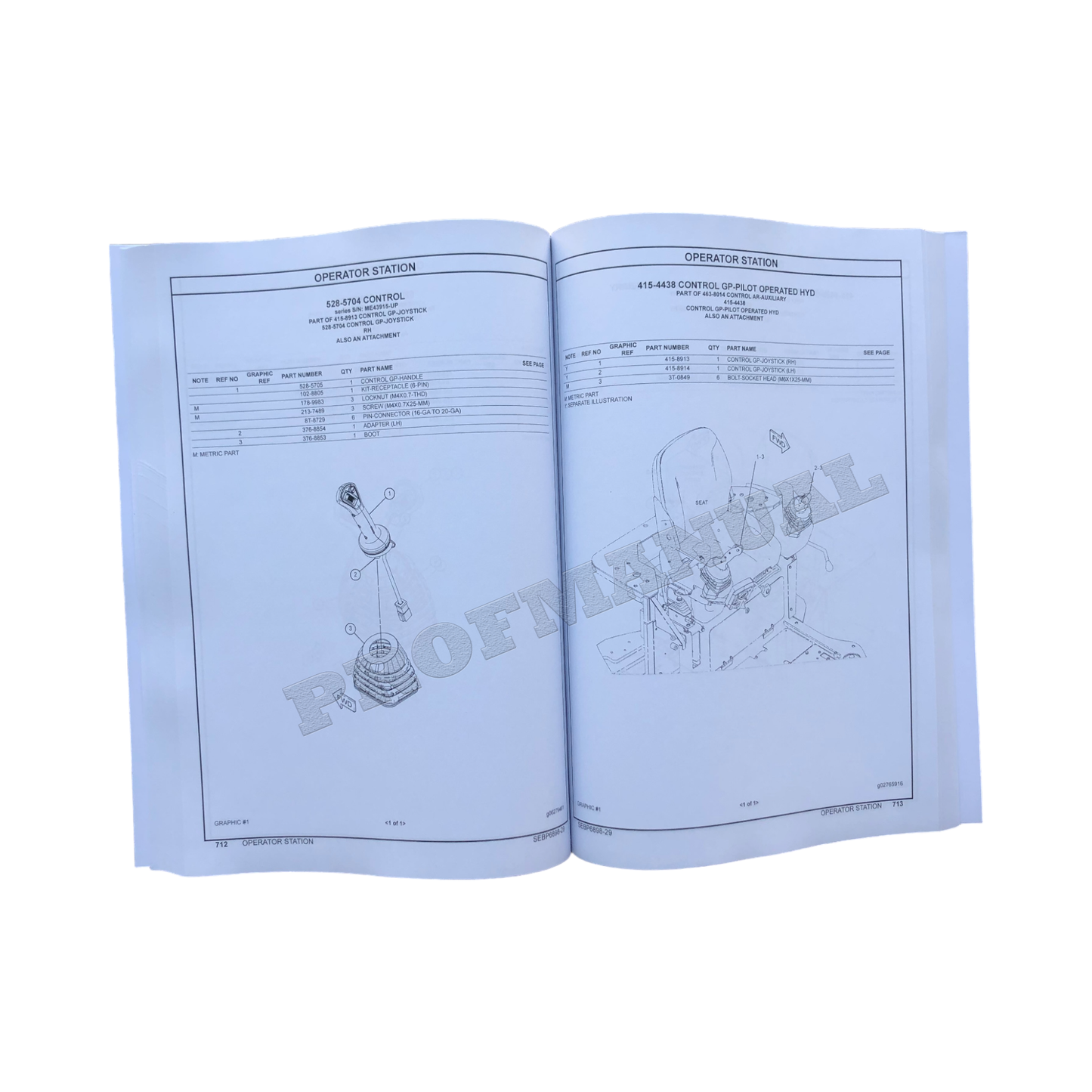 Manuel du catalogue des pièces de la mini-pelle hydraulique Caterpillar Cat 304E2