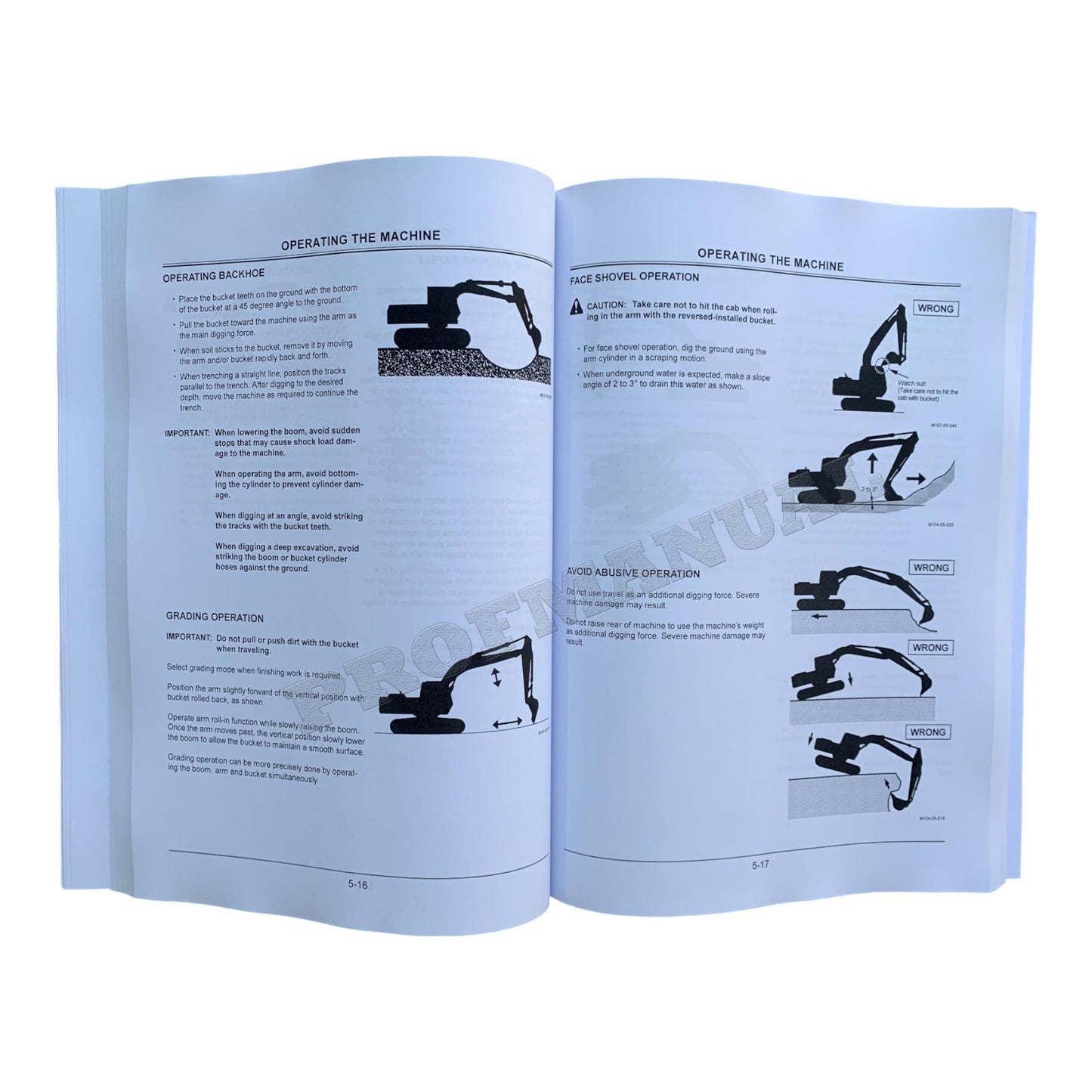 HITACHI ZAXIS ZX 125US 135US 225US 225USLC EXCAVATOR OPERATORS MANUAL