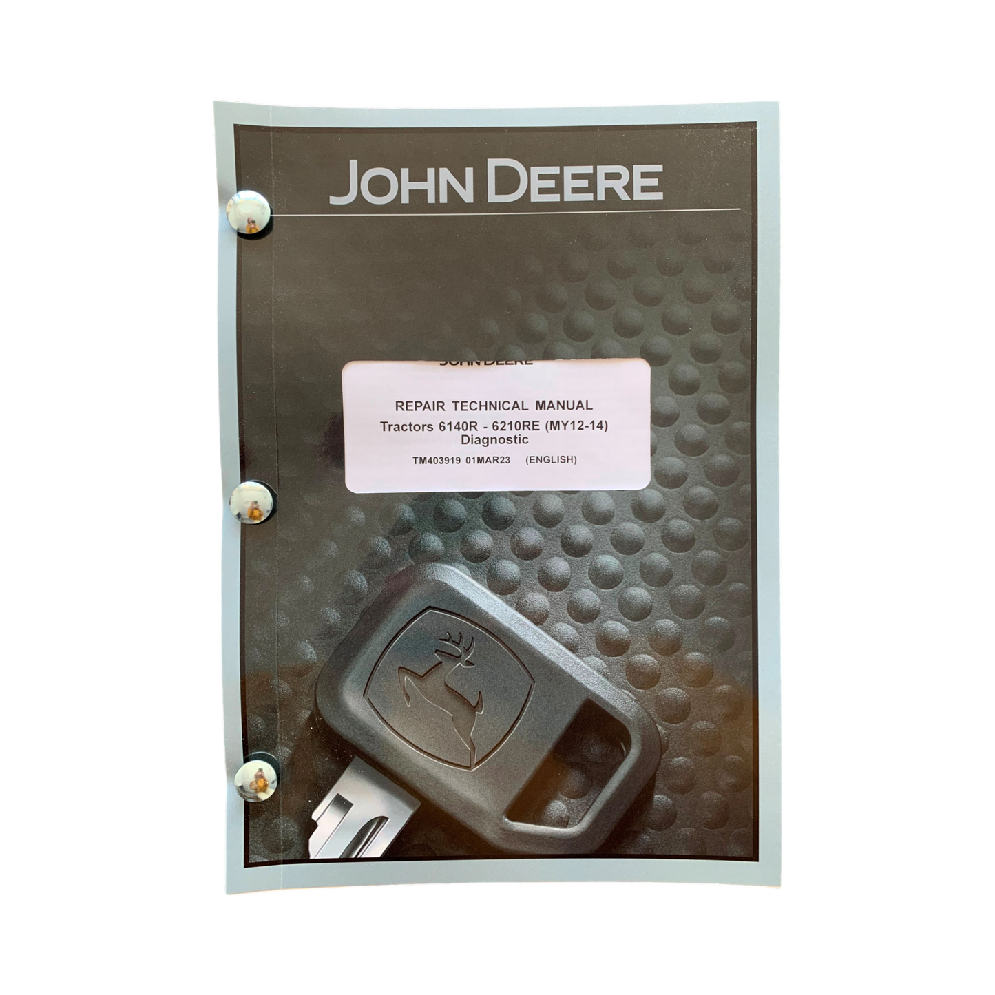 JOHN DEERE 6140R 6150R 6150RH 6170R 6190R 6210R TRACTOR REPAIR SERVICE MANUAL