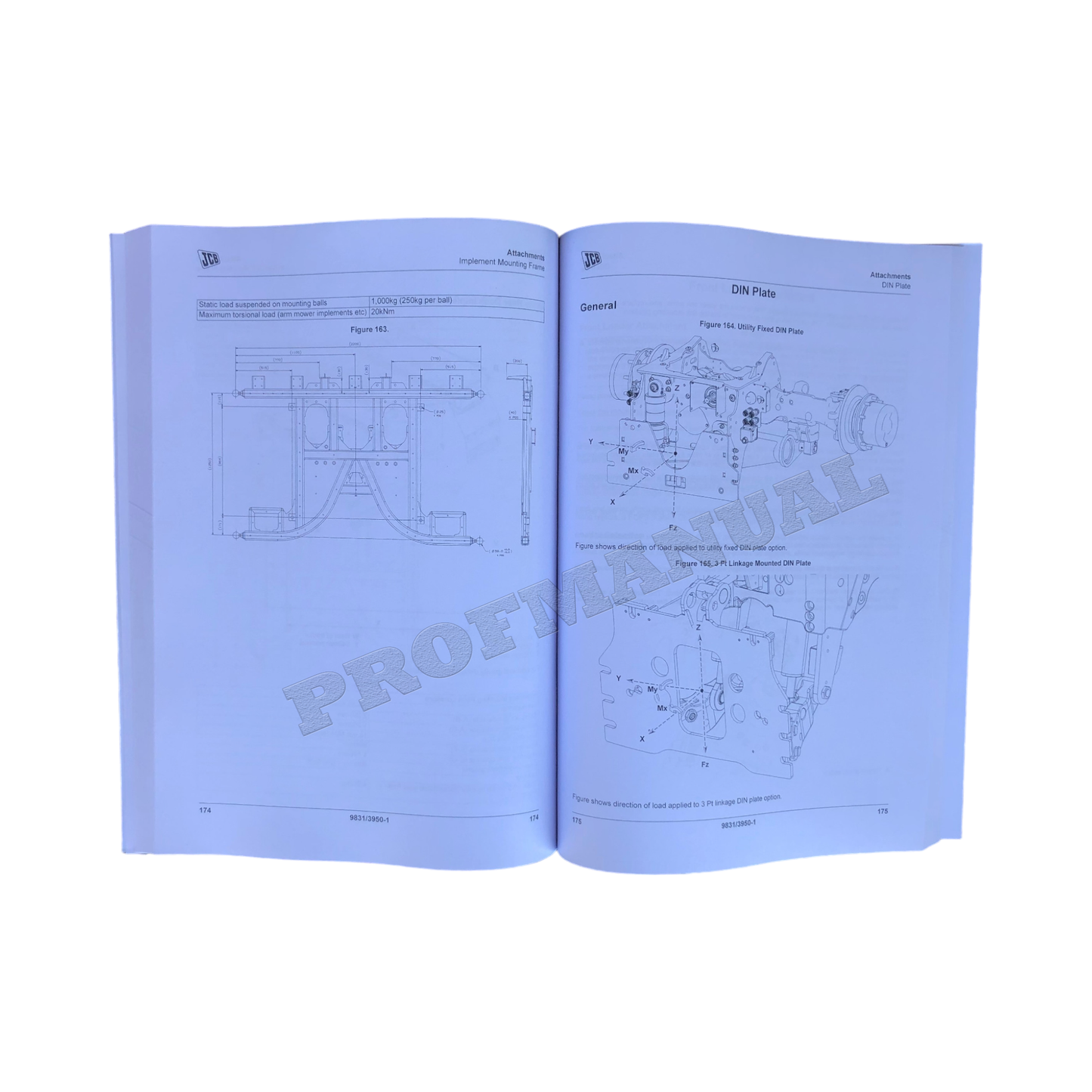 JCB 4160 4190 4220 AGRICULTURAL TRACTOR FASTRAC Operators Manual