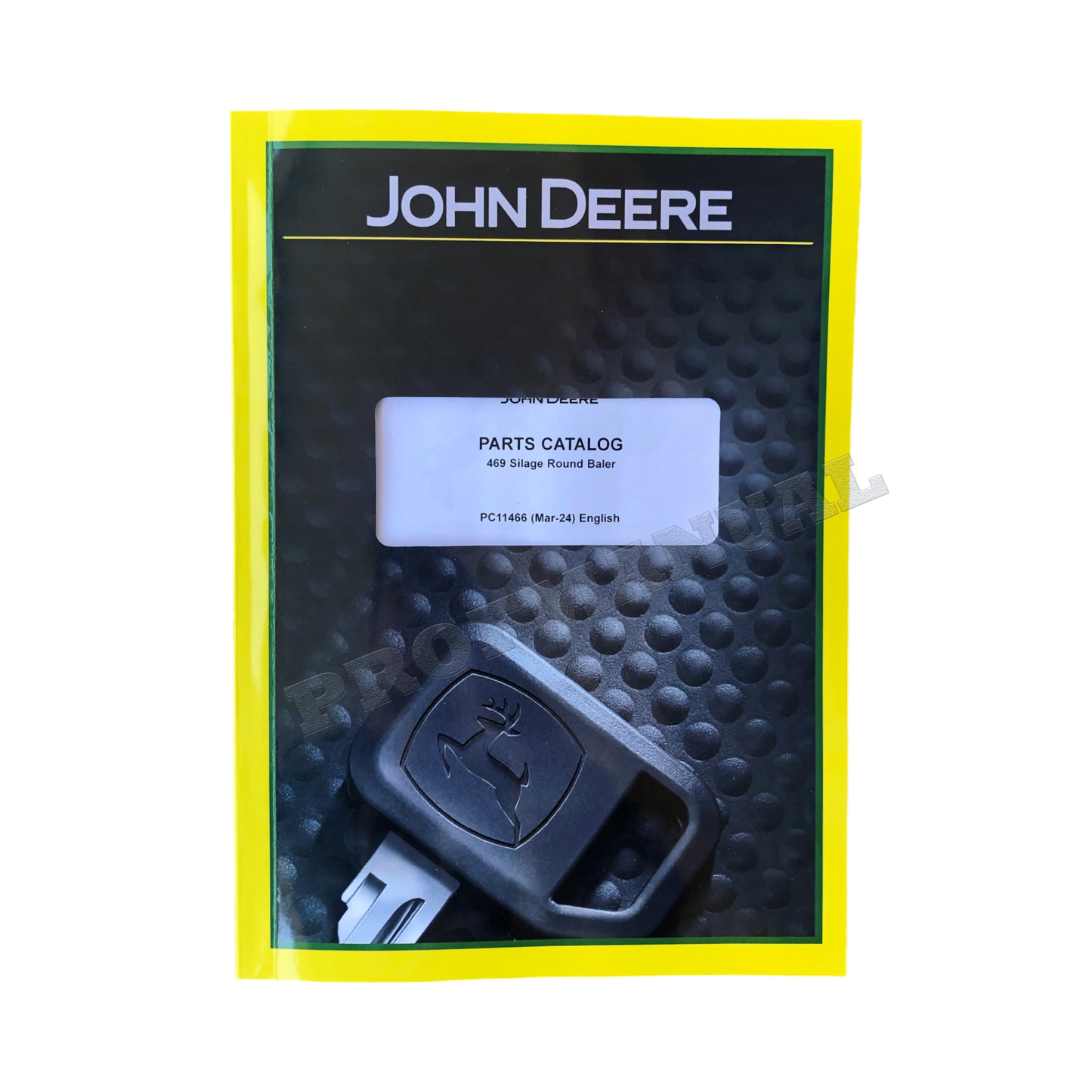 JOHN DEERE 469 SILAGE ROUND BALER TEILEKATALOG HANDBUCH Nordamerika