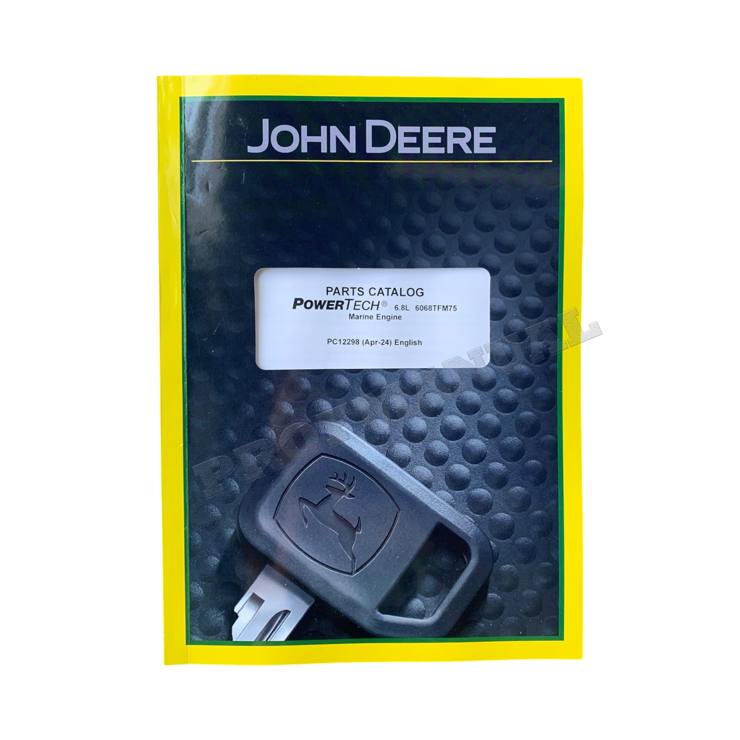 John Deere PowerTech 6.8L 6068TFM75 Marine Engine Parts Catalog Manual