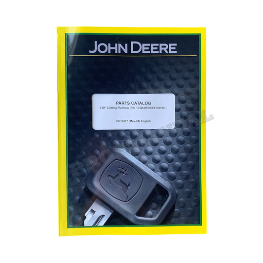 John Deere 630F Cutting Platform Parts Catalog Manual