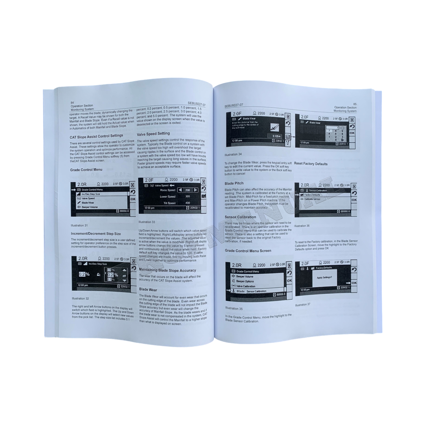 Caterpillar D3K2 D4K2 D5K2 Track Tractor Operators Maintenance Manual SEBU9227