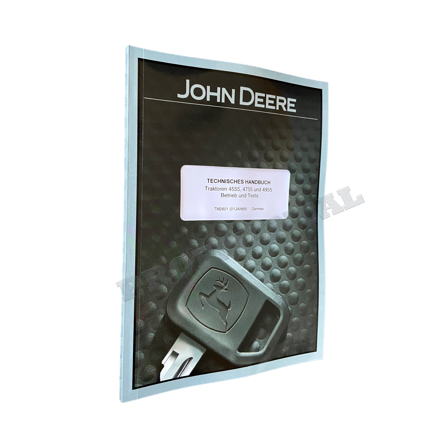 JOHN DEERE 4555 4755 4955 TRAKTOR BETRIEB TEST REPARATURHANDBUCH