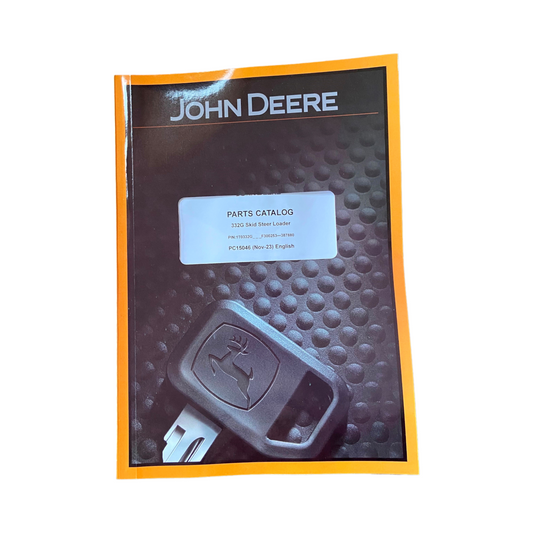 MANUEL DU CATALOGUE DES PIÈCES DE LA CHARGEUSE COMPACTE JOHN DEERE 332G #1