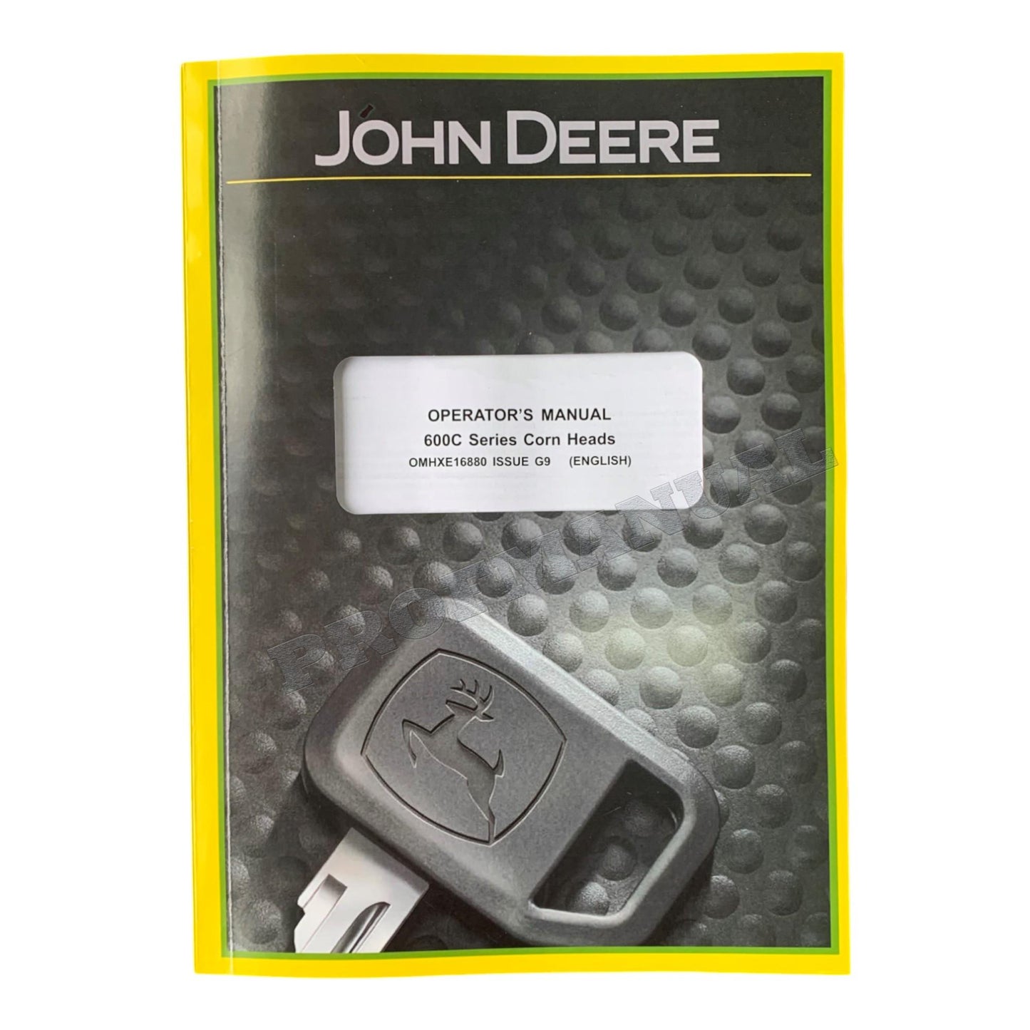 JOHN DEERE 606C 608C 612C CORN HEAD OPERATORS MANUAL SER 735101-740100 + !BONUS!