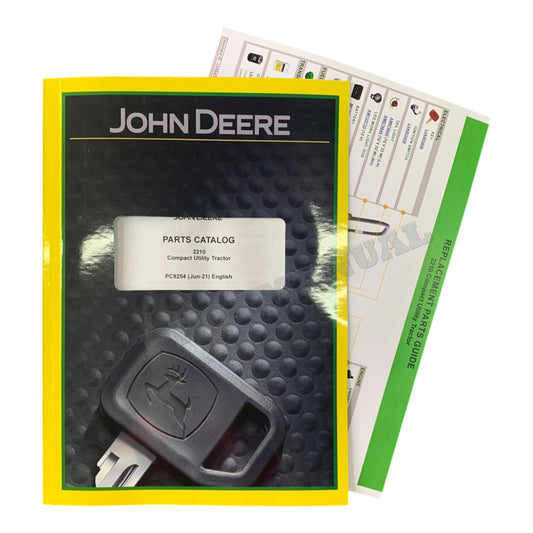 JOHN DEERE 2210 TRACTOR PARTS CATALOG MANUAL + !BONUS!