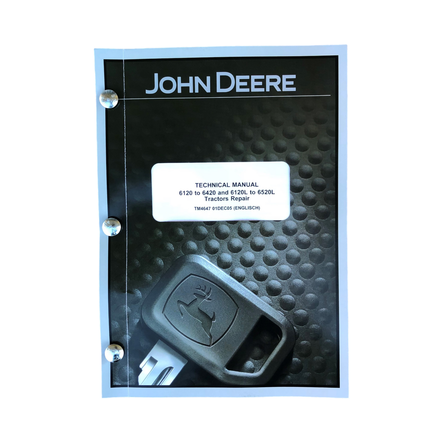 JOHN DEERE 6120 6220 6320 6420 6120L 6220L TRACTOR REPAIR SERVICE MANUAL BONUS!