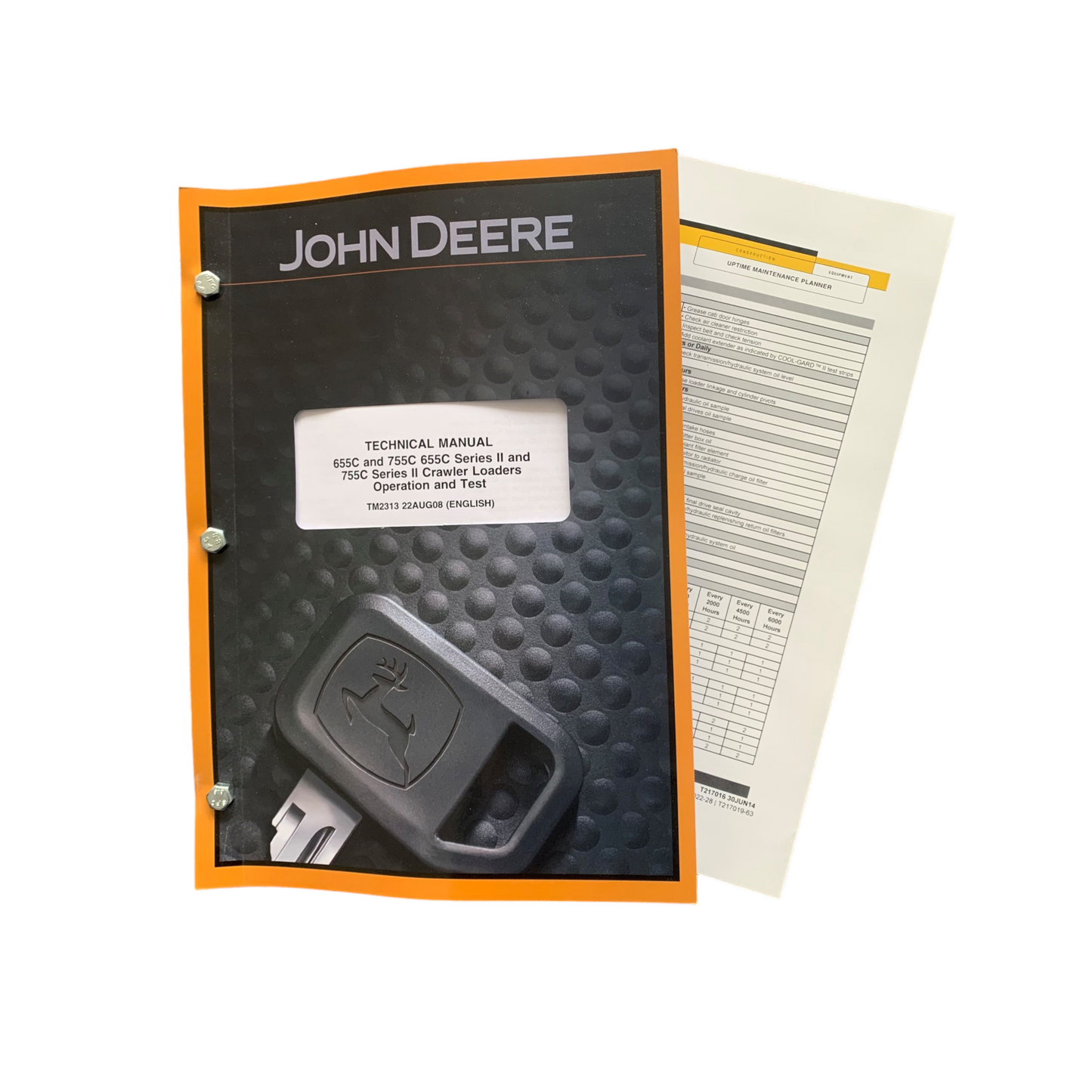 JOHN DEERE 655CII 755CII CRAWLER OPERATION TEST SERVICE MANUAL + !BONUS!