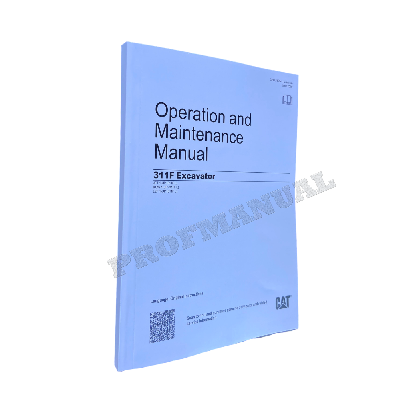 Caterpillar 311F Excavator Operators Maintenance Manual