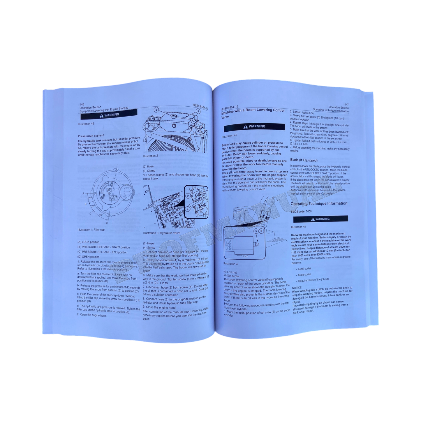 Wartungshandbuch für Baggerbetreiber Caterpillar 311F