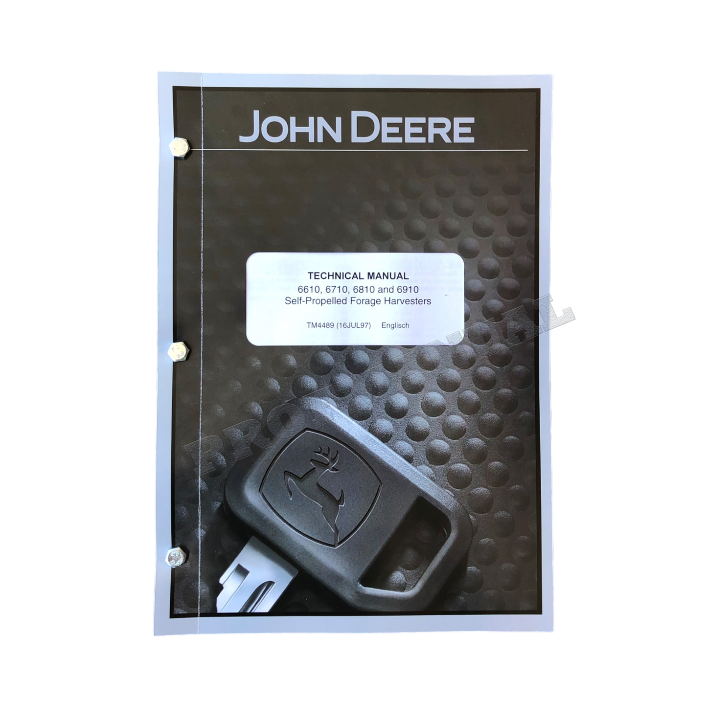 JOHN DEERE 6610 6710 6810 6910 HARVESTER SERVICE MANUAL + !BONUS!