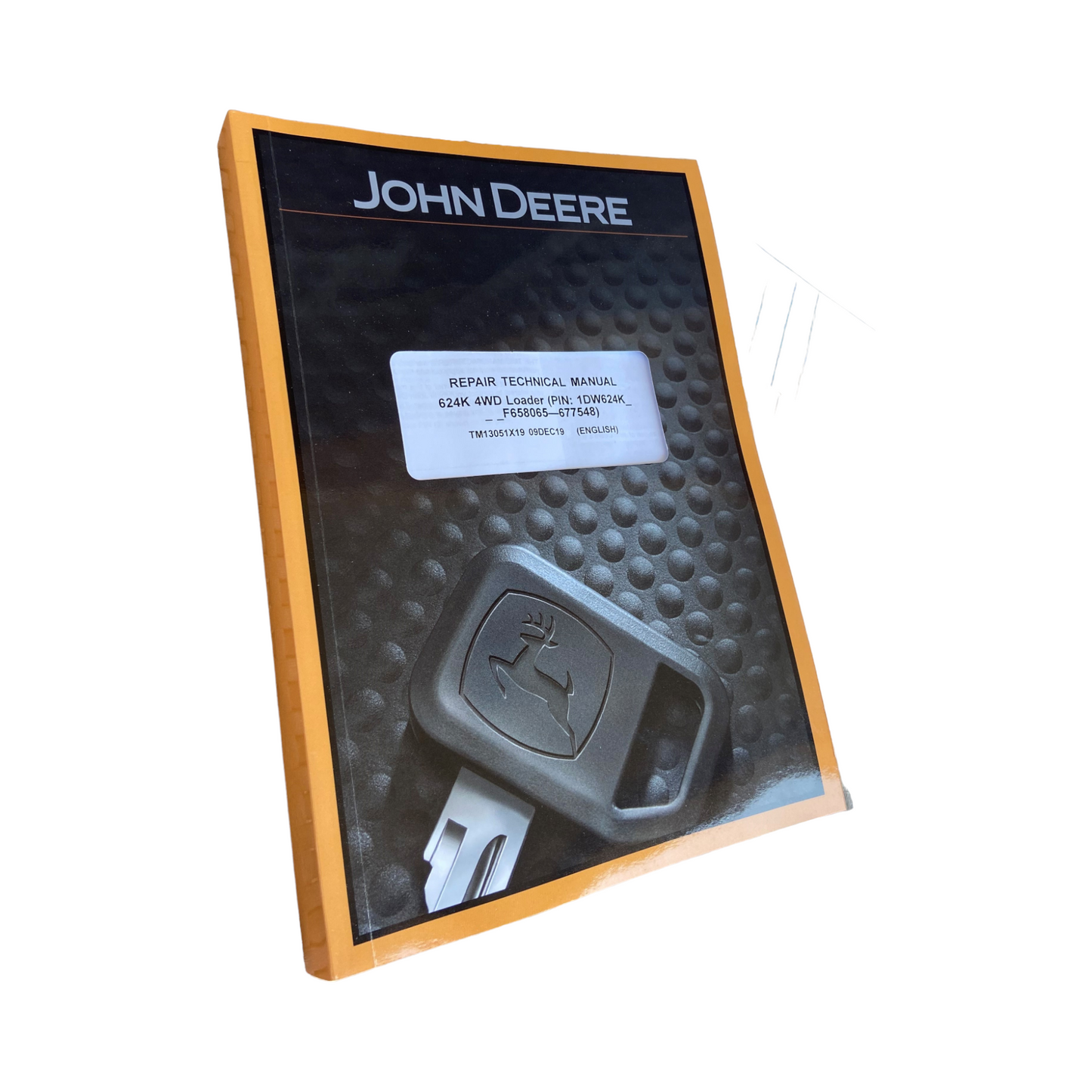 REPARATUR-SERVICEHANDBUCH FÜR JOHN DEERE 624K LADER + !BONUS! 