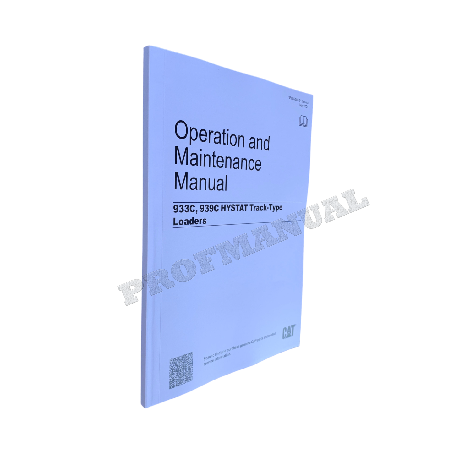 Caterpillar 933C 939C HYSTAT Track Type Loader Operators Maintenance Manual