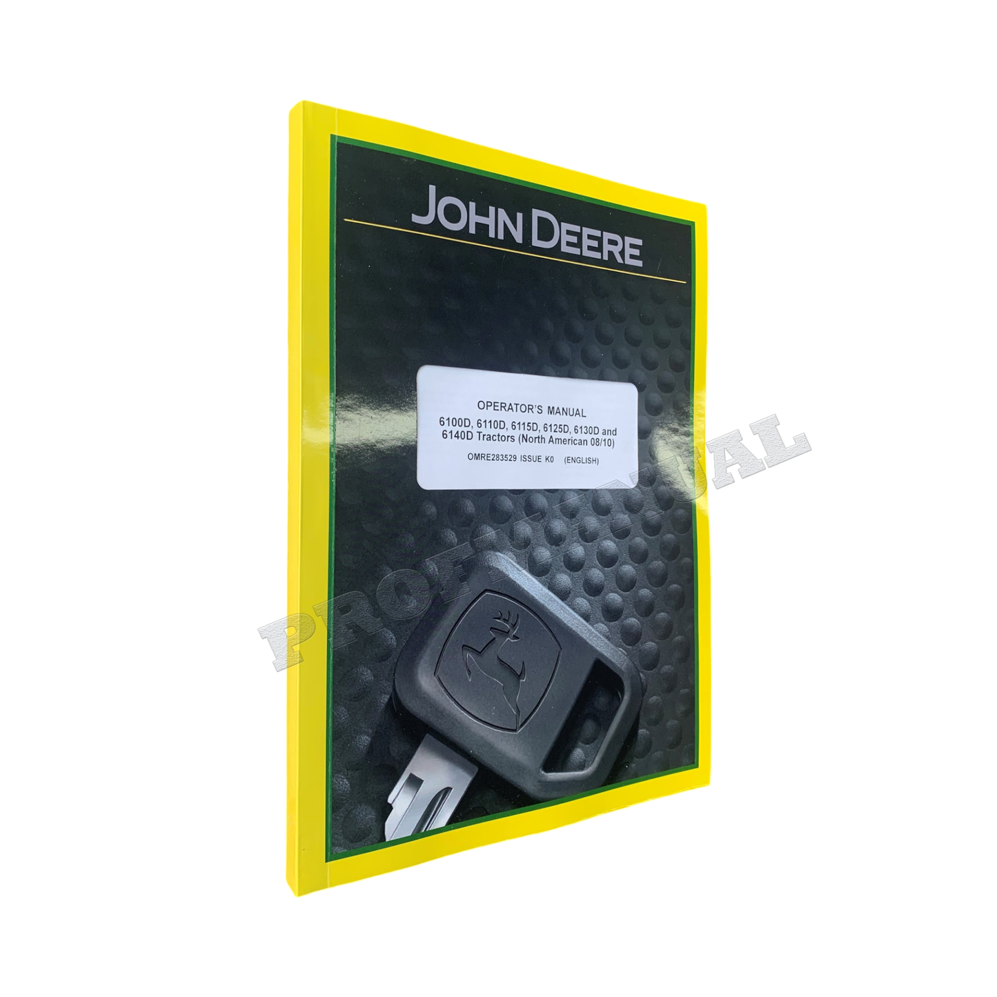 JOHN DEERE 6100D 6110D 6125D 6130D 6140D 6115D TRAKTOR-BETRIEBSHANDBUCH + !BONUS!