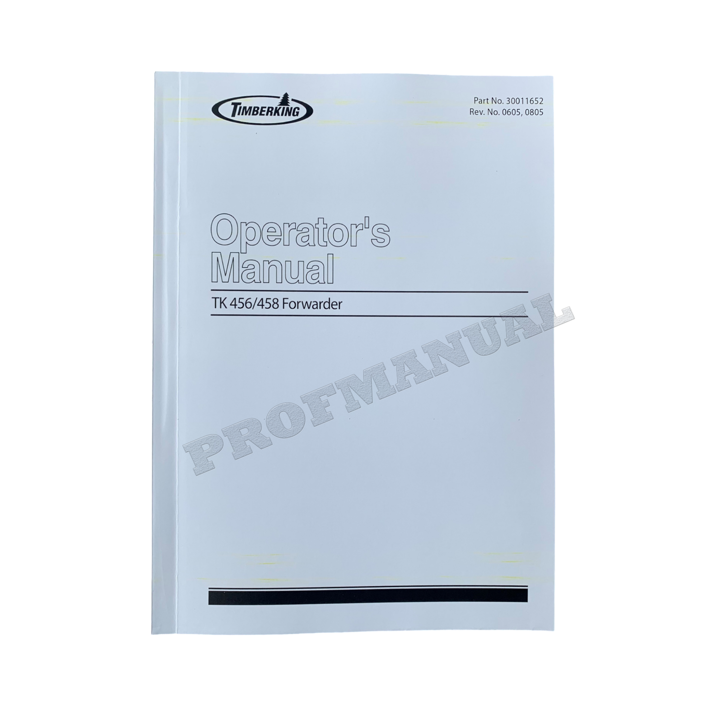 Caterpillar Cat TK456 TK458 Forwarder OPERATORS MAINTENANCE MANUAL