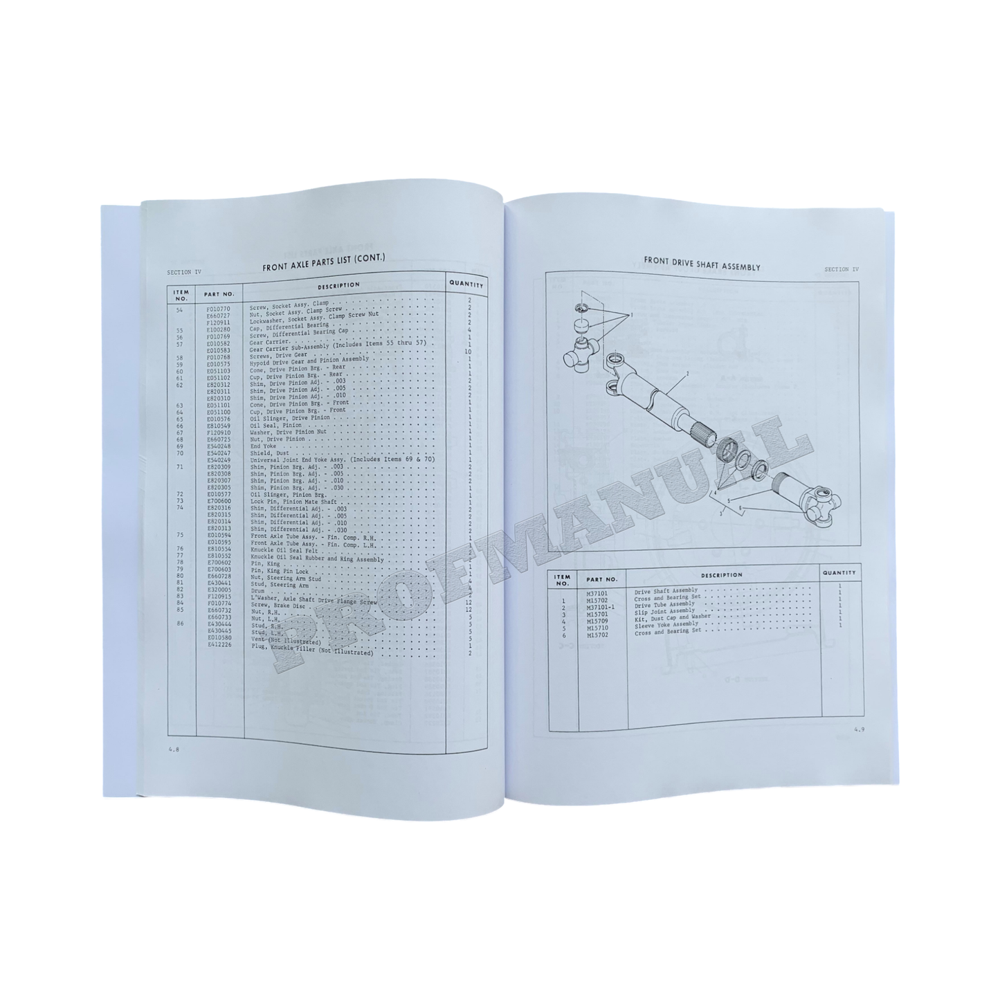 Caterpillar Cat Bros Topeka Mower Off Highway Truck Parts Catalog Manual