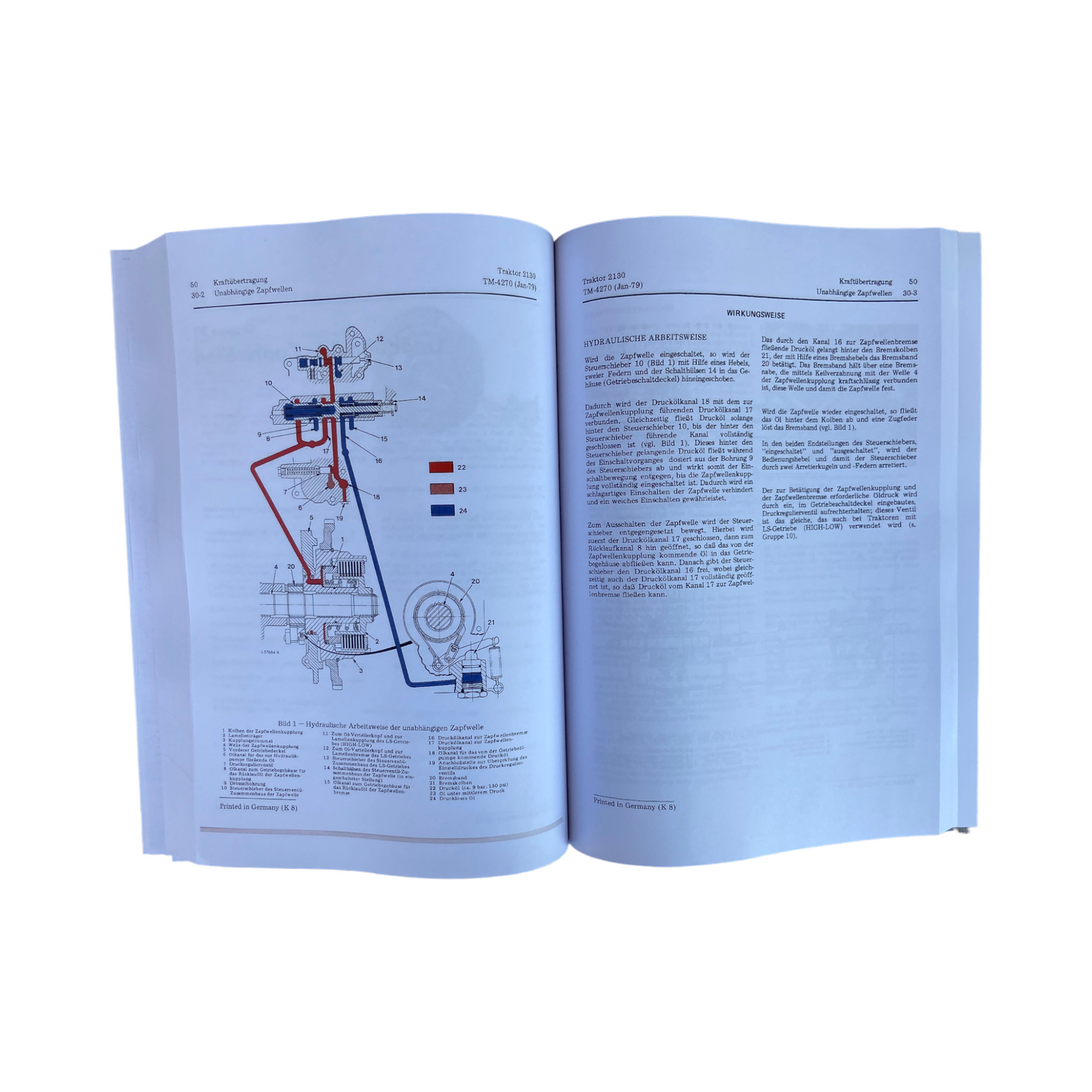 JOHN DEERE 2130 TRAKTOR REPARATURHANDBUCH WERKSTATTHANDBUCH