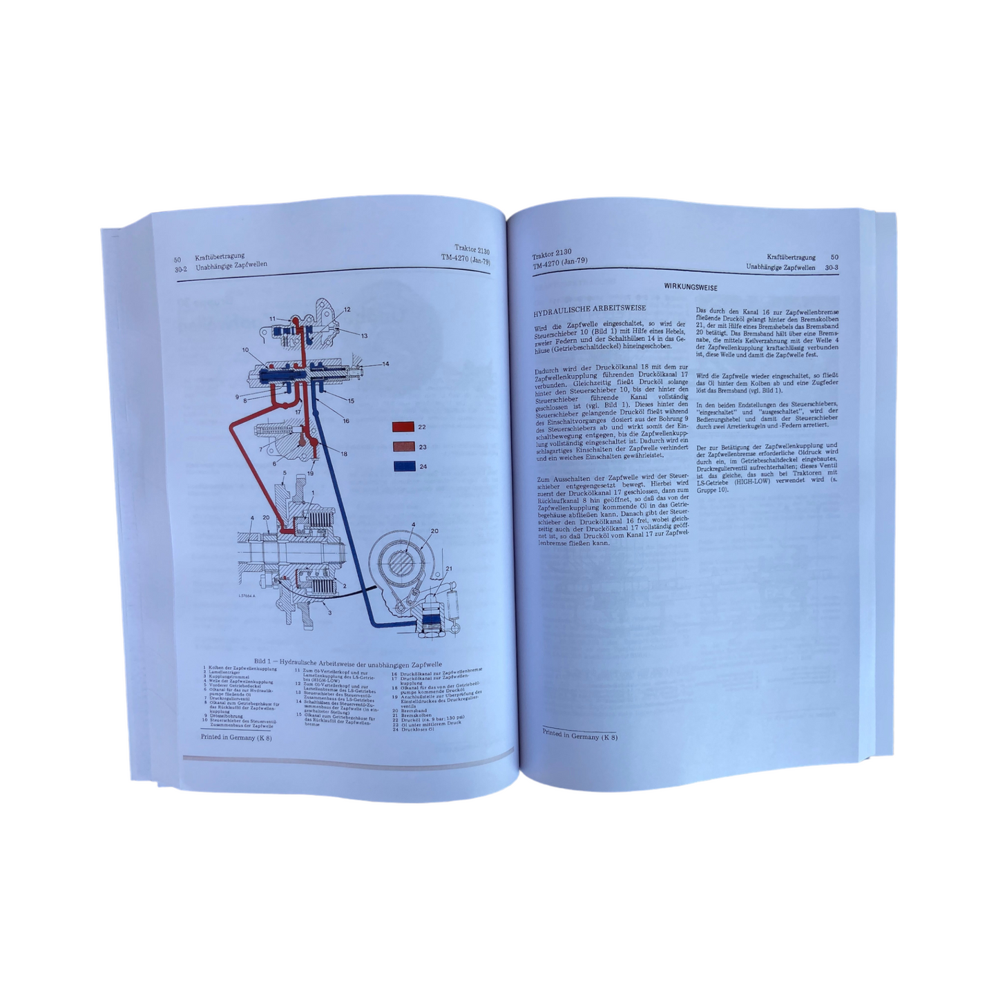 JOHN DEERE 2130 TRAKTOR REPARATURHANDBUCH WERKSTATTHANDBUCH