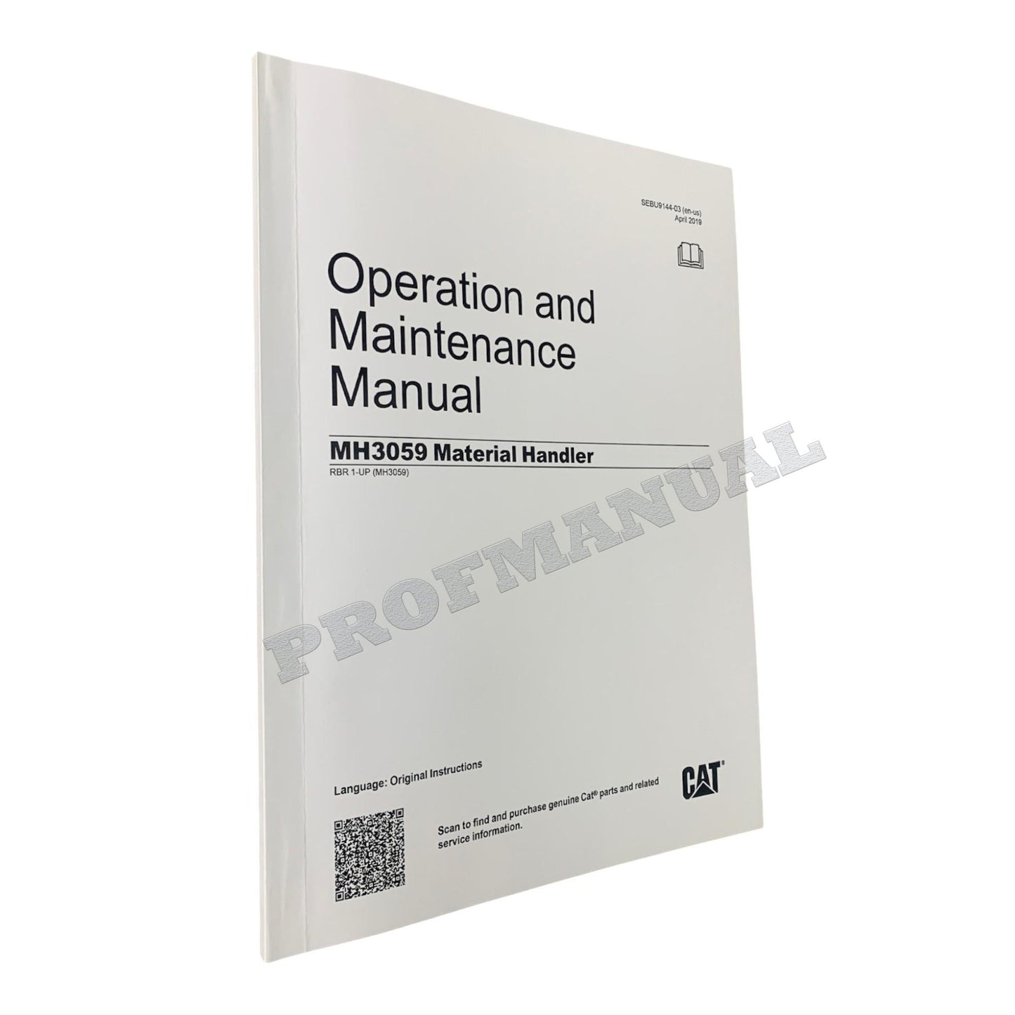 Caterpillar MH3059 Material Handler Operators Maintenance Manual