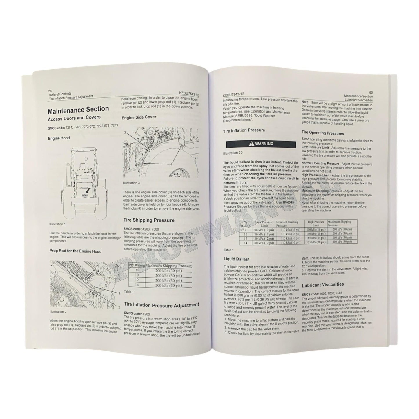 Manuel d'entretien et de maintenance du compacteur vibrant Caterpillar CP56 CP64 CP74 CP76