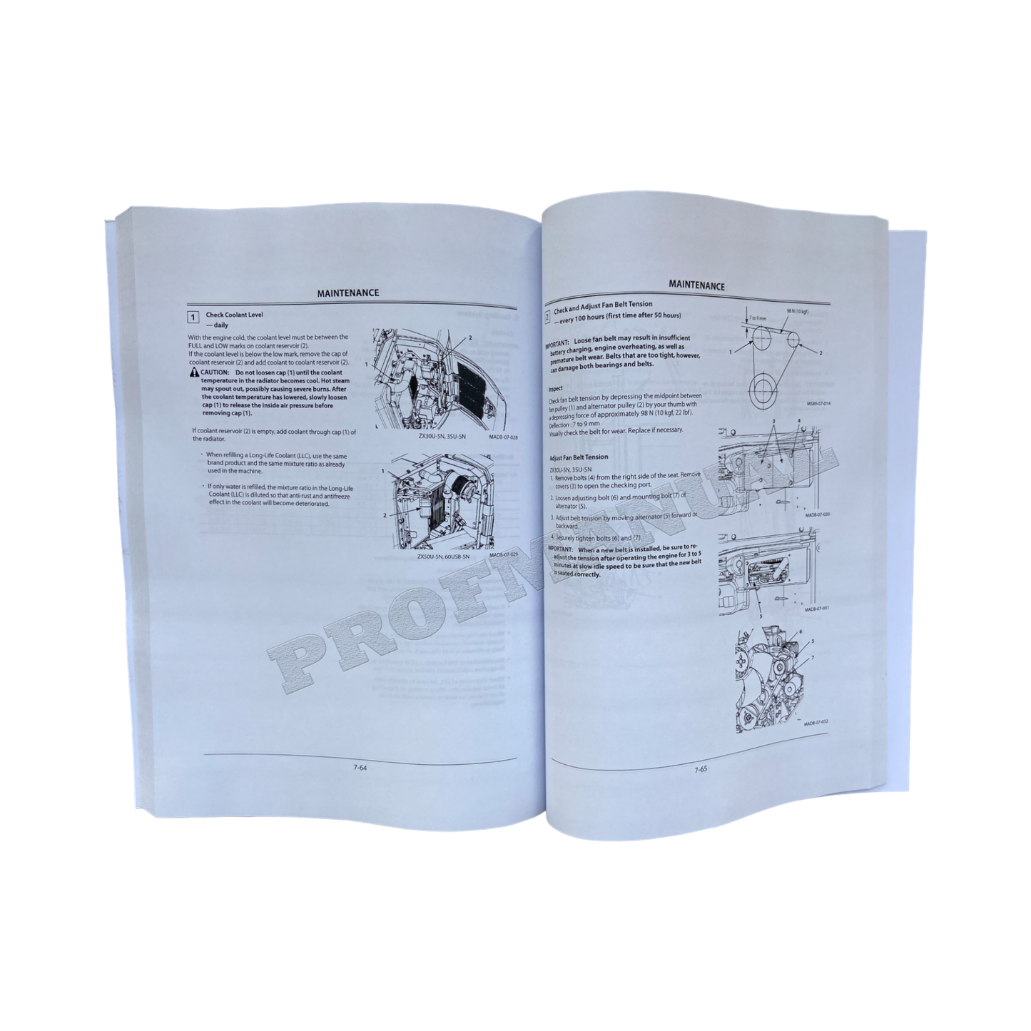 HITACHI ZAXIS ZX 35U-5N 50U-5N 60USB-5N 30U-5N EXCAVATOR OPERATORS MANUAL