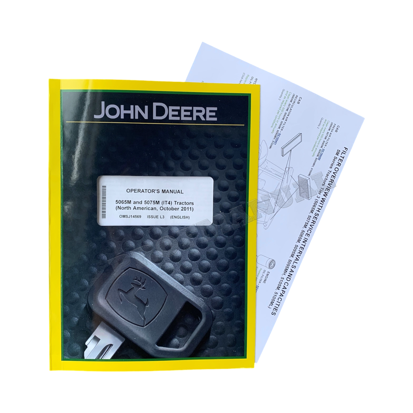 JOHN DEERE 5065M 5075M TRACTOR OPERATORS MANUAL + !BONUS!