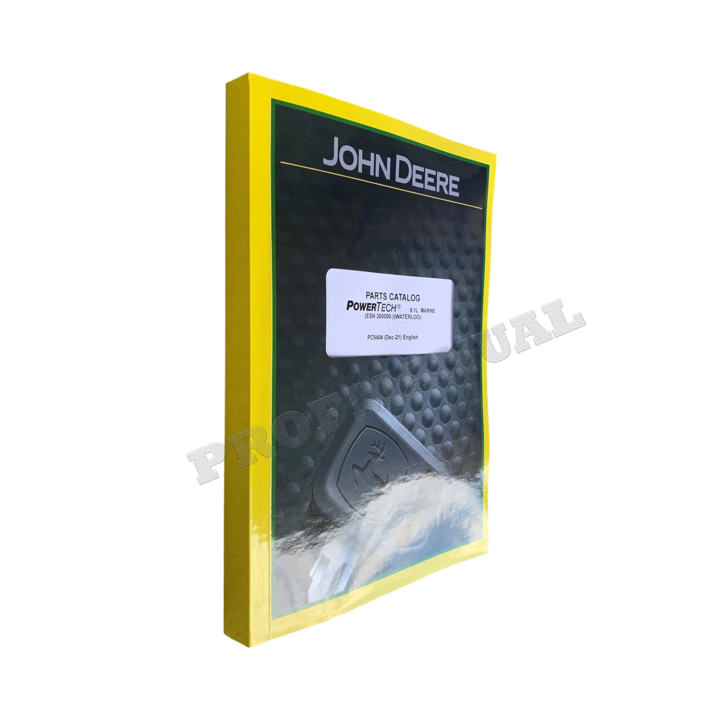 John Deere PowerTech 8.1L 6081AFM75 Marine Engine  Parts Catalog Manual