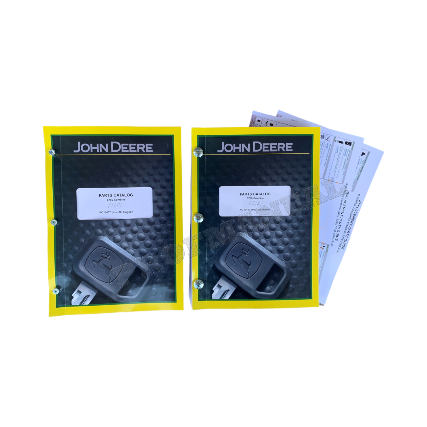 JOHN DEERE S780 MÄHDRESCHER-ERSATZTEILKATALOG-HANDBUCH + !BONUS!