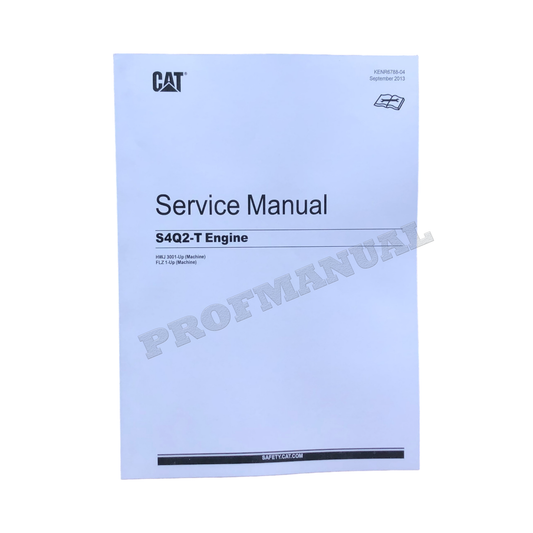 Caterpillar S4Q2-T Engine Service Manual Disassem Assem