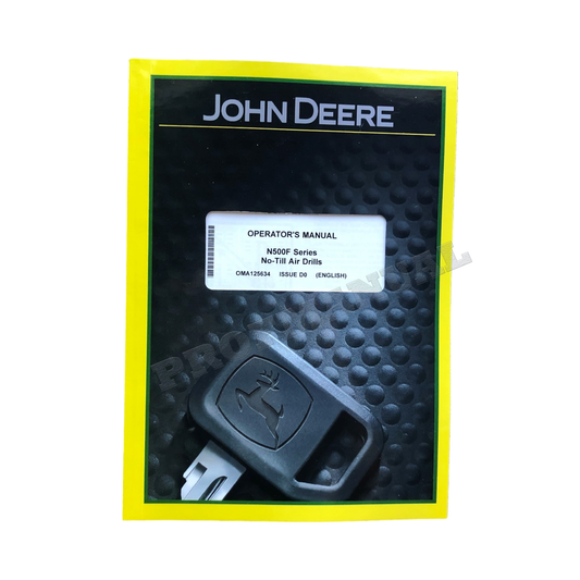 JOHN DEERE N530F  N540F  N543F AIR DRILL OPERATORS MANUAL #2