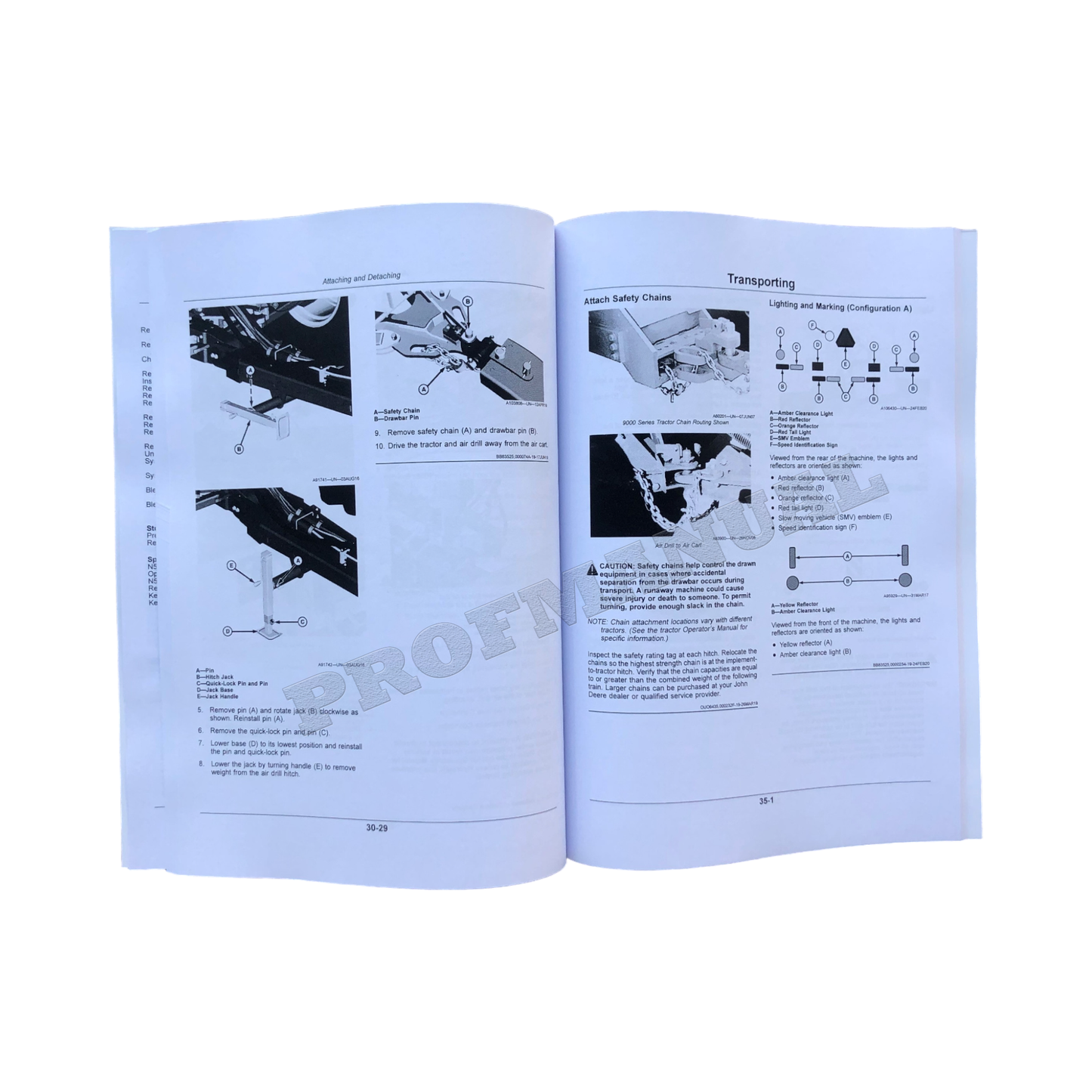 JOHN DEERE N530F N540F N543F DRUCKLUFTBOHRER-BETRIEBSHANDBUCH Nr. 2