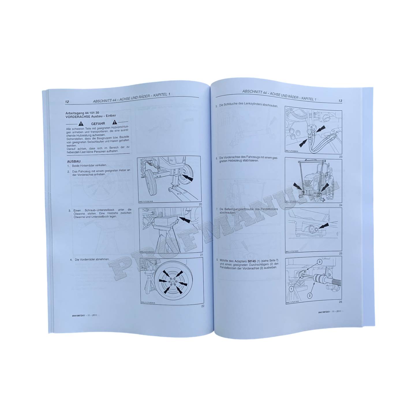 NEW HOLLAND T4.55 T4.65 T4.75 TRAKTOR REPARATURHANDBUCH #2