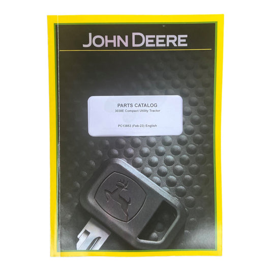 JOHN DEERE TRAKTOR 3038E ERSATZTEILKATALOG ERSATZEILLISTE #2