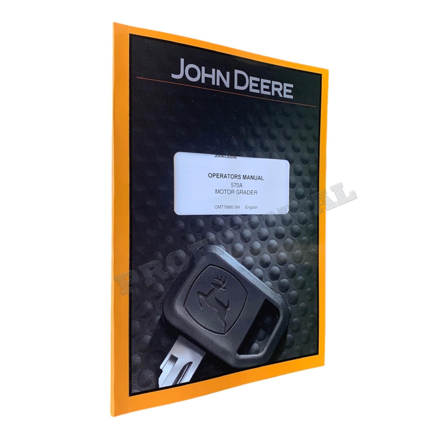 JOHN DEERE 570A MOTOR GRADER OPERATORS MANUAL A SERIES