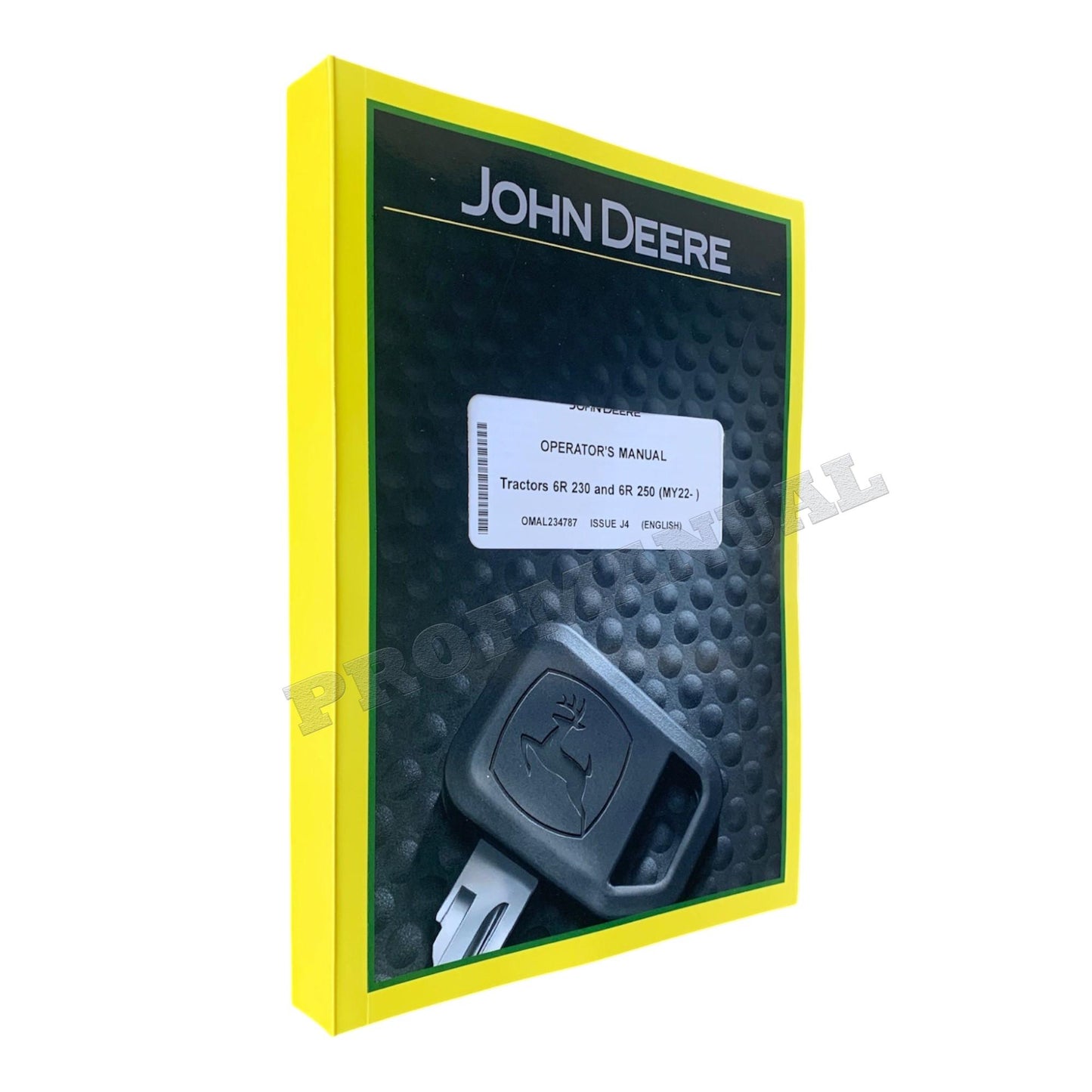 JOHN DEERE 6R 250 6R 230 TRACTOR OPERATORS MANUAL MY2022-