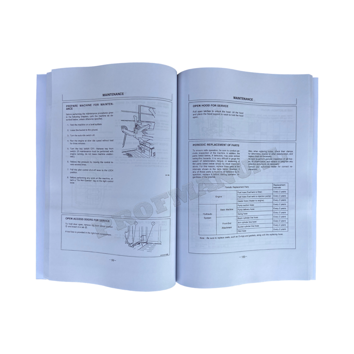 HITACHI EX60-3 EXCAVATOR OPERATORS MANUAL #2