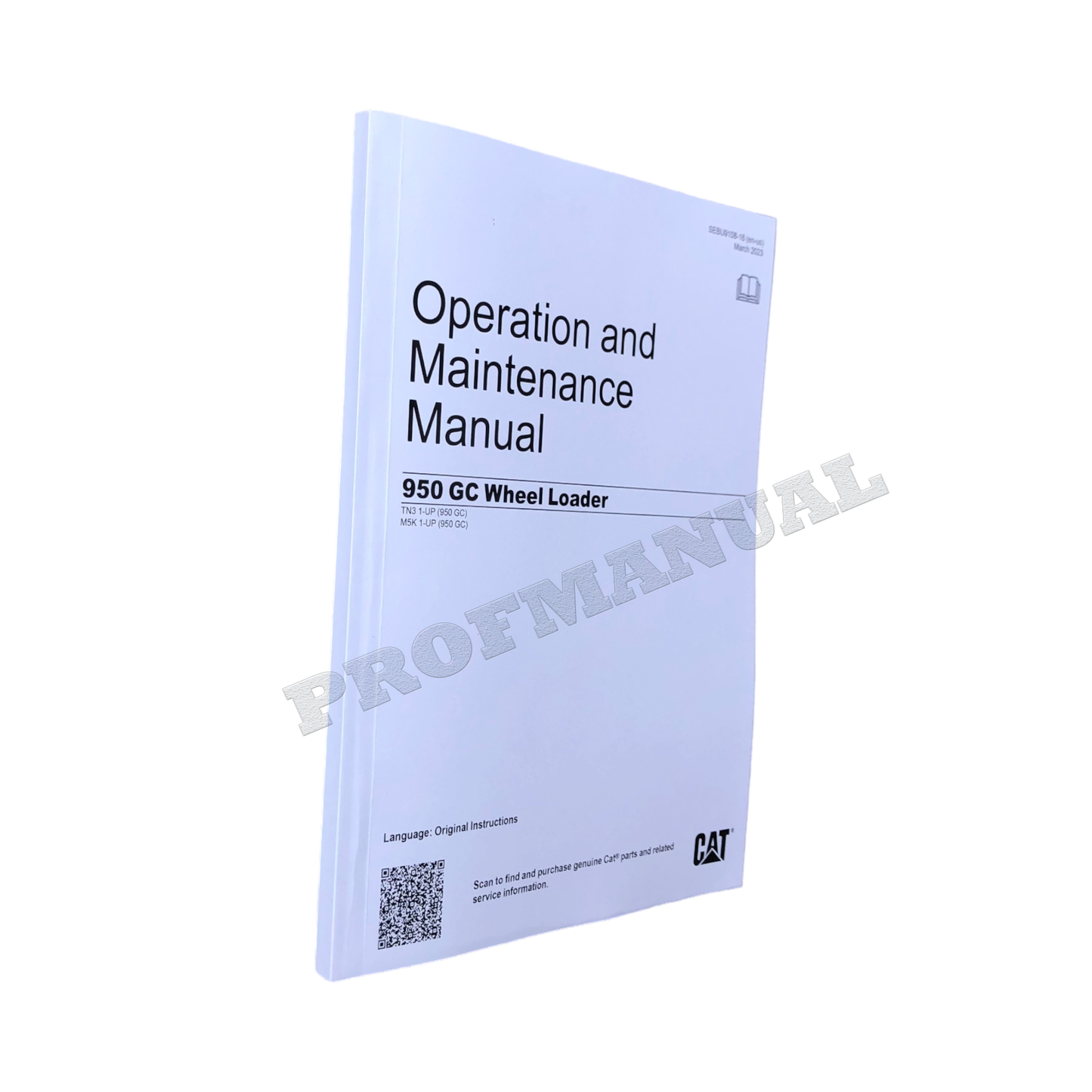 Caterpillar 950 GC Wheel Loader Operators Maintenance Manual TN31-Up M5K1-Up